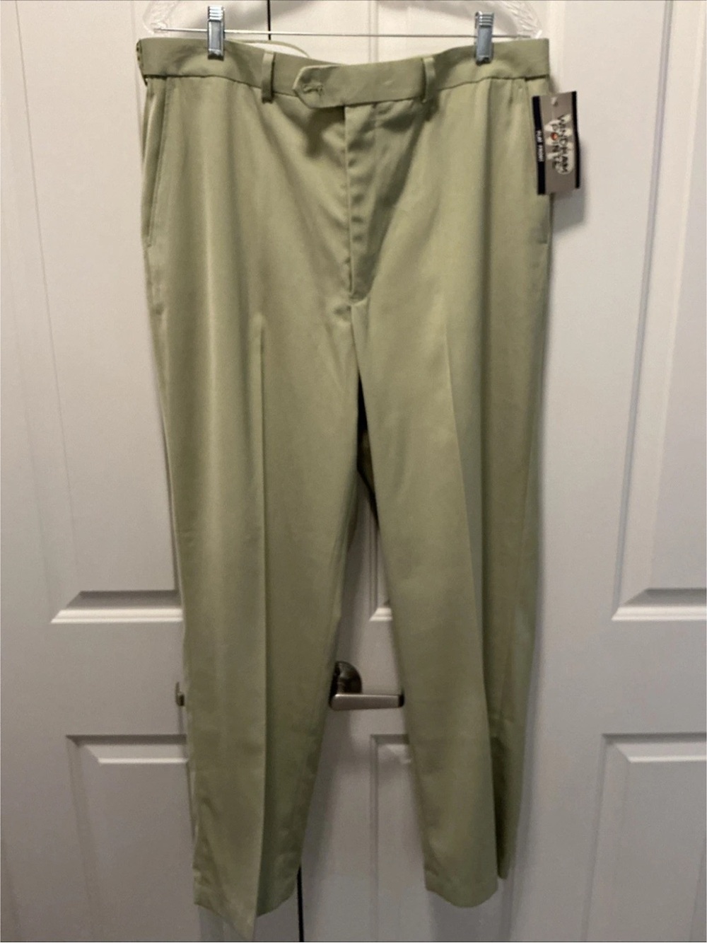 Windham Pointe Golf/Dress Pants Mint Green Size 38x30 Wrinkle Resistant NWTs
